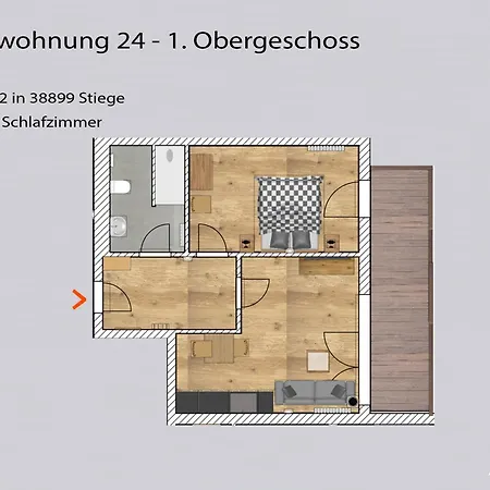 Auszeit-im-harz Haus 5 24 Апартаменты Stiege